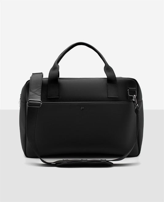 Mala De Viagem Couro Preta | Stuttgart