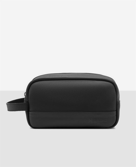 Necessaire De Couro Preta | NYC