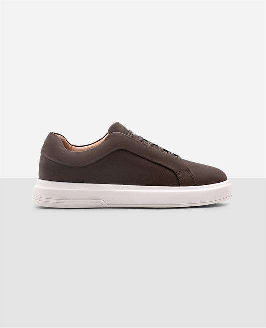 Tênis Casual Nobuck Marrom Oliva RS8 Avant