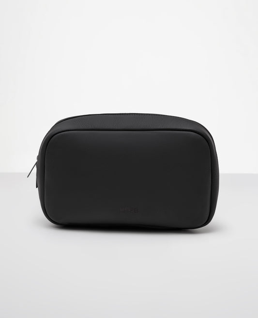 Organizador Tech Workplace Preto em Couro Premium