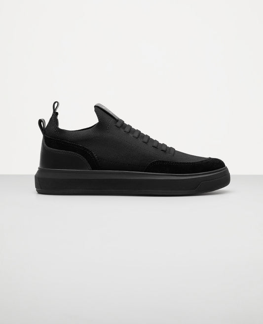Tênis Casual Knit All Black