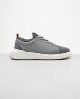 Tenis casual cinza RS Knit GT Reise vista 3 4