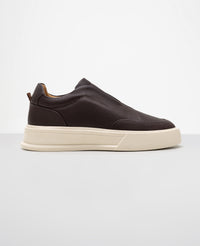 Tênis Casual Phantom Slip-On Marrom
