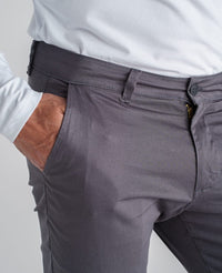 Calça Alfaiataria Brooklyn Sarja Cinza
