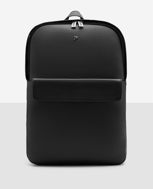 Mochila Couro Manhattan Preto