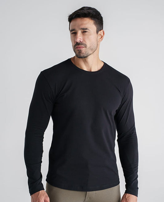 Camiseta Algodao Egipcio Preta Portland Principal