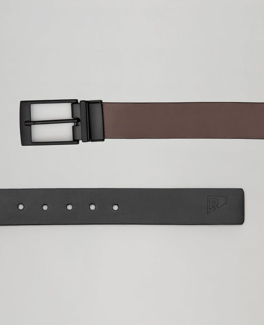 Cinto Casual de Couro Dupla Face Principal