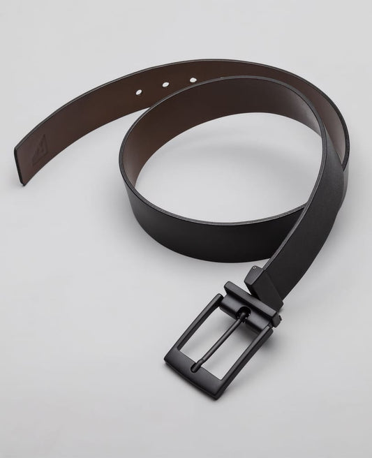 Cinto Casual de Couro Dupla Face Vista frontal