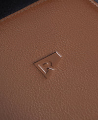 Porta Objetos Workplace Marrom em Couro Premium