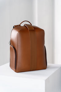 Mochila De Couro Marrom | Stuttgart