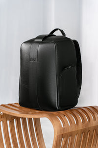 Mochila De Couro Preta | Stuttgart