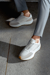Tênis de Couro Off White Urus