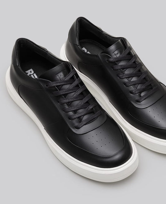 Tenis casual 911 preto vista superior do cabedal