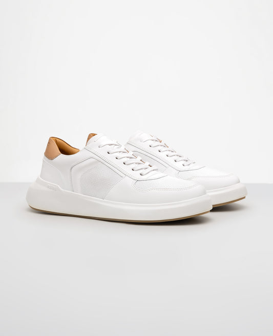 Tenis Casual Branco 911 GT Lateral externa