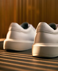 Tenis Casual Branco 911 Vista traseira detalhe