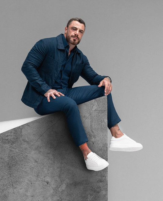 Tenis Casual Branco RS8 Avant No pe Felipe Titto