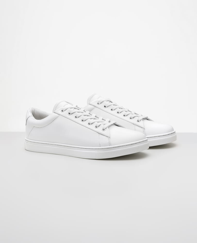 Tenis casual branco RSX vista lateral externa