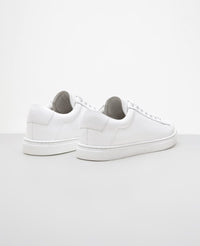 Tenis casual branco RSX vista traseira do calcanhar