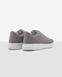 Tenis casual cinza RS7 vista traseira do calcanhar