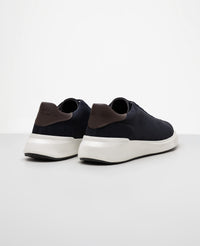 Tenis Casual Nobuck Marinho RS6 GT Vista traseira