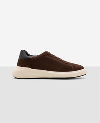 Tenis casual nobuck marrom RS6 GT Reise vista 3 4
