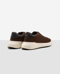 Tenis Casual Nobuck Marrom RS6 GT Vista traseira