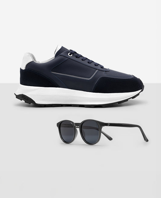 Kit Athleisure Reise – Tênis Urus Marinho + Óculos Silverstone
