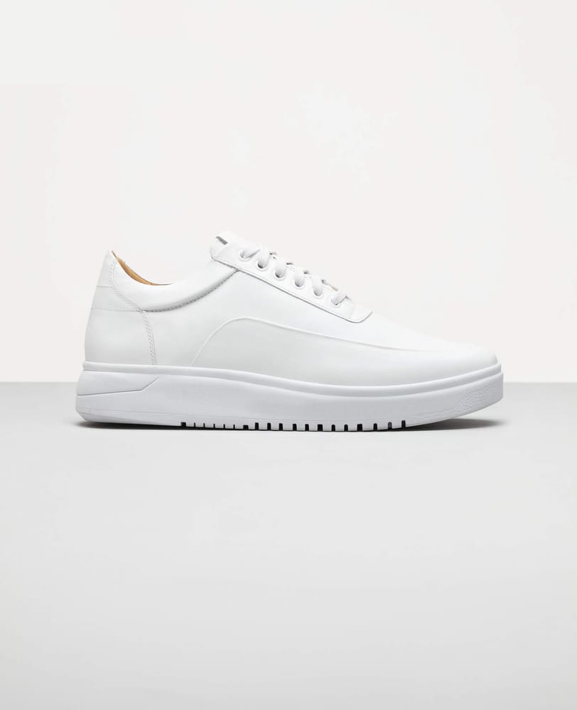 Tênis de Couro Branco RS7