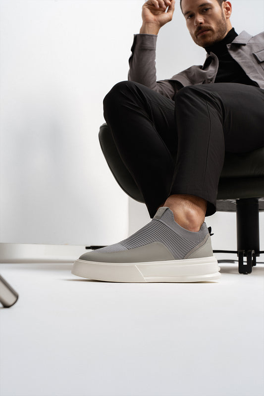 Tênis Casual Phantom Knit Cinza