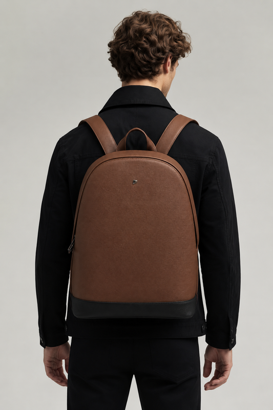 Mochila Barcelona Floater Dark Tan Marrom