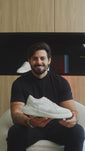 Stories de Tênis de Couro Off White 911 GT