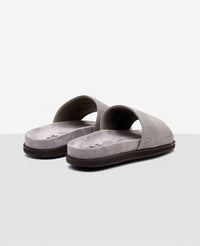 Chinelo Slide Camurça Cinza R8